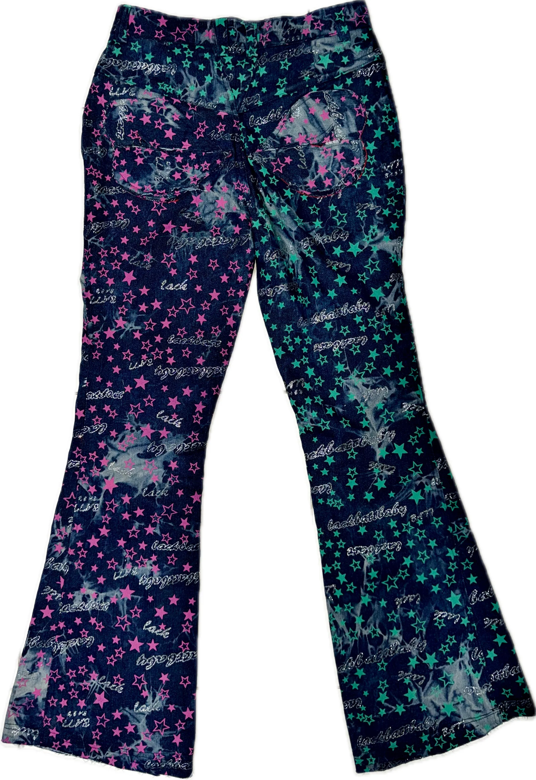 “ ROCKSTAR GALAXY ”FLARE DENIMS