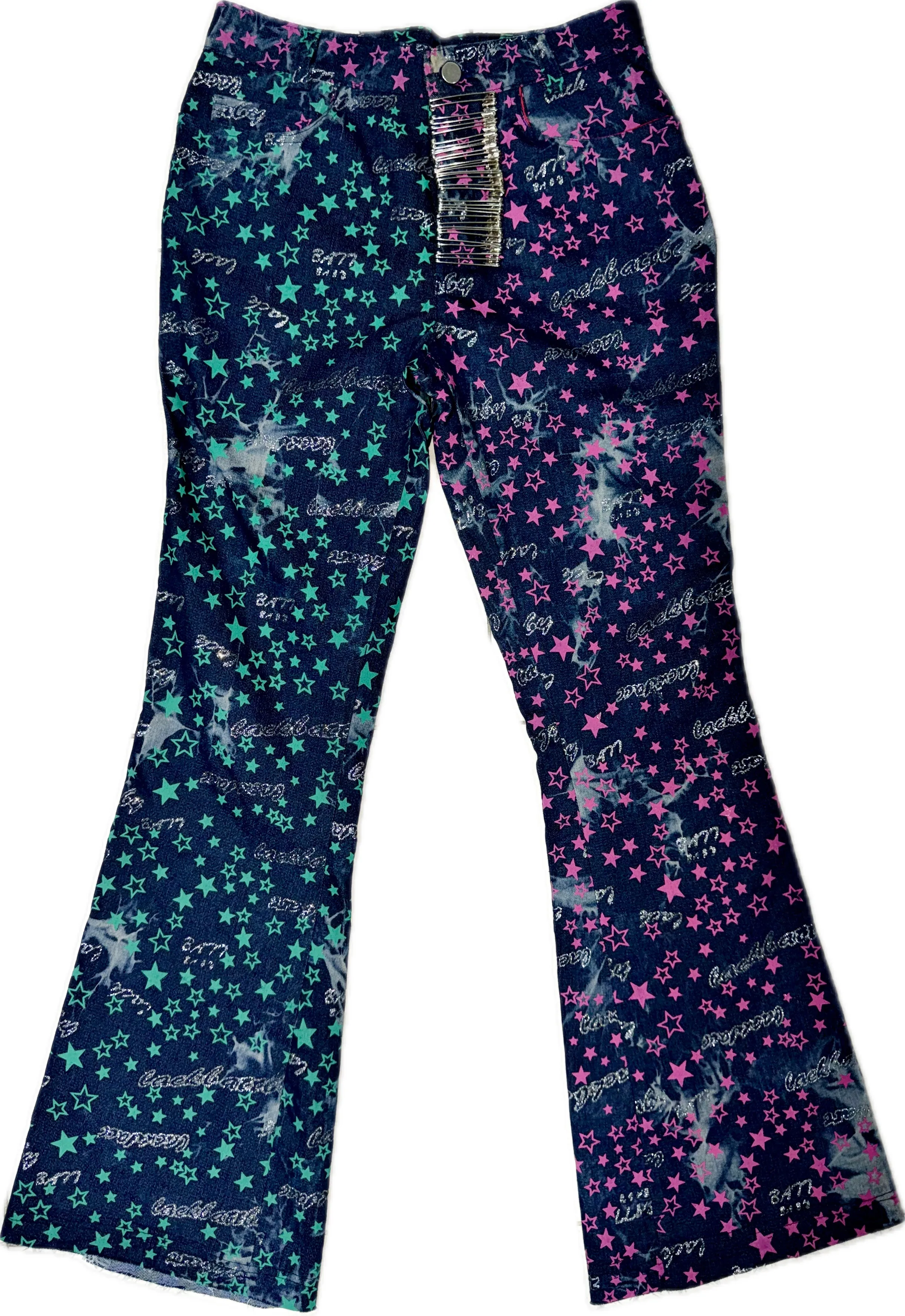 “ ROCKSTAR GALAXY ”FLARE DENIMS