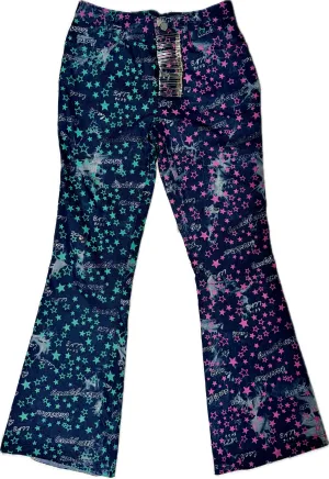 “ ROCKSTAR GALAXY ”FLARE DENIMS