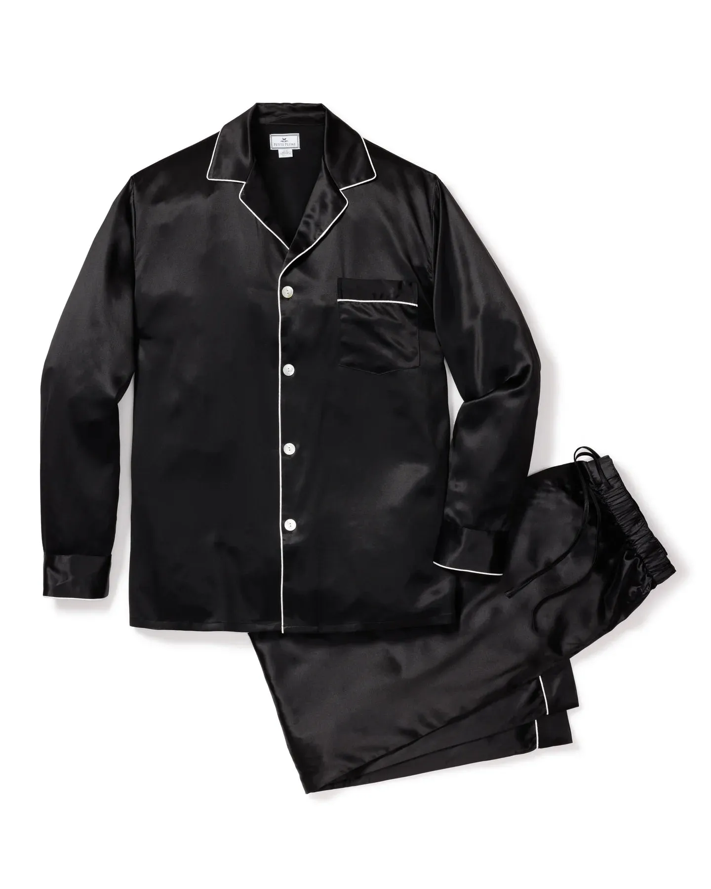 100% Mulberry Silk Men’s Pajamas