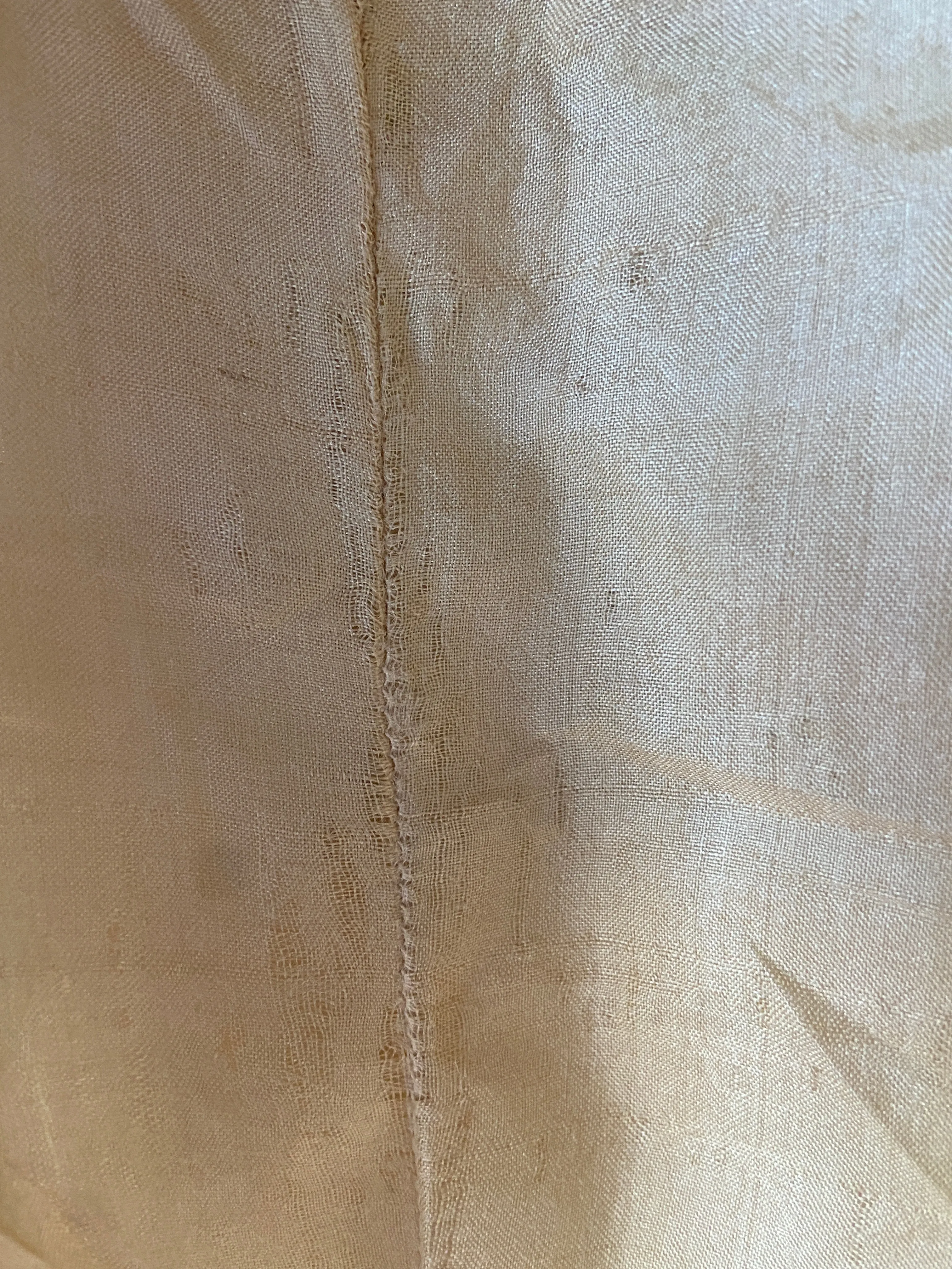 1920s Pongee Silk Beach Pajamas