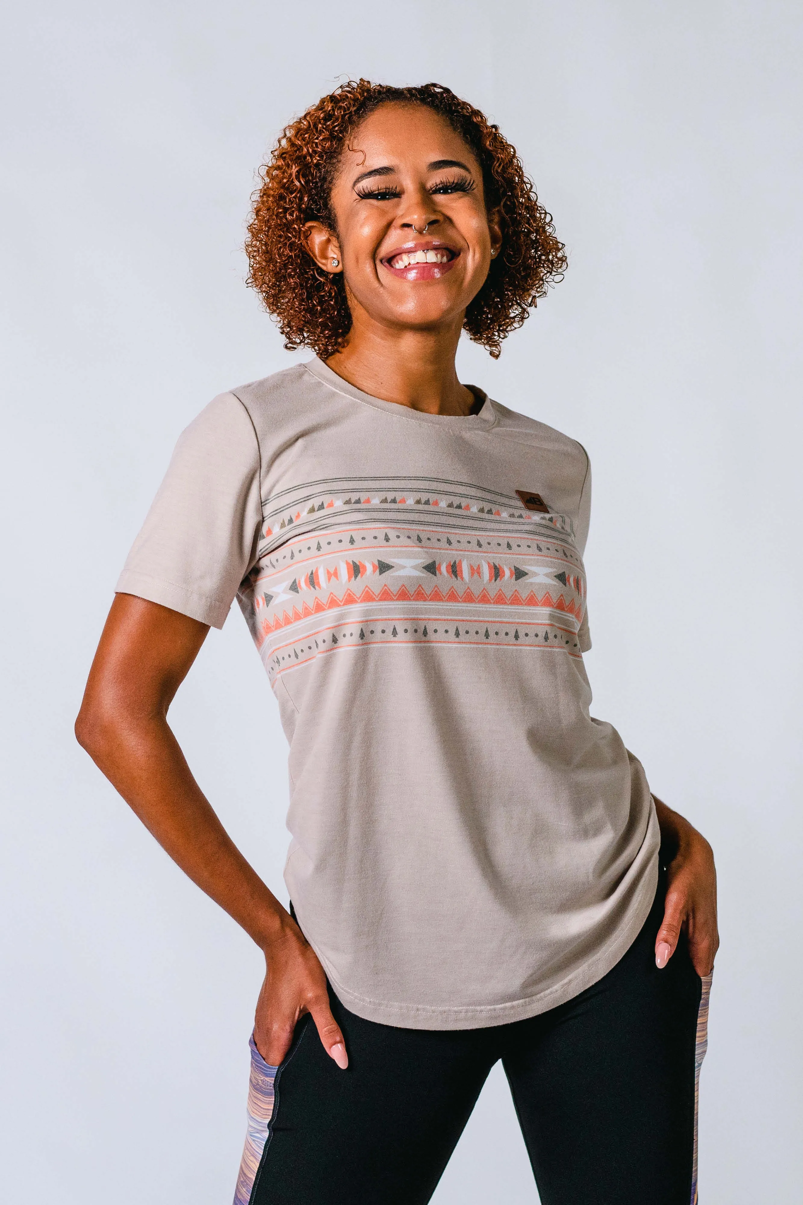 2-Pack Bundle: Women's Graphic Traverse Tek Tees (Size S)