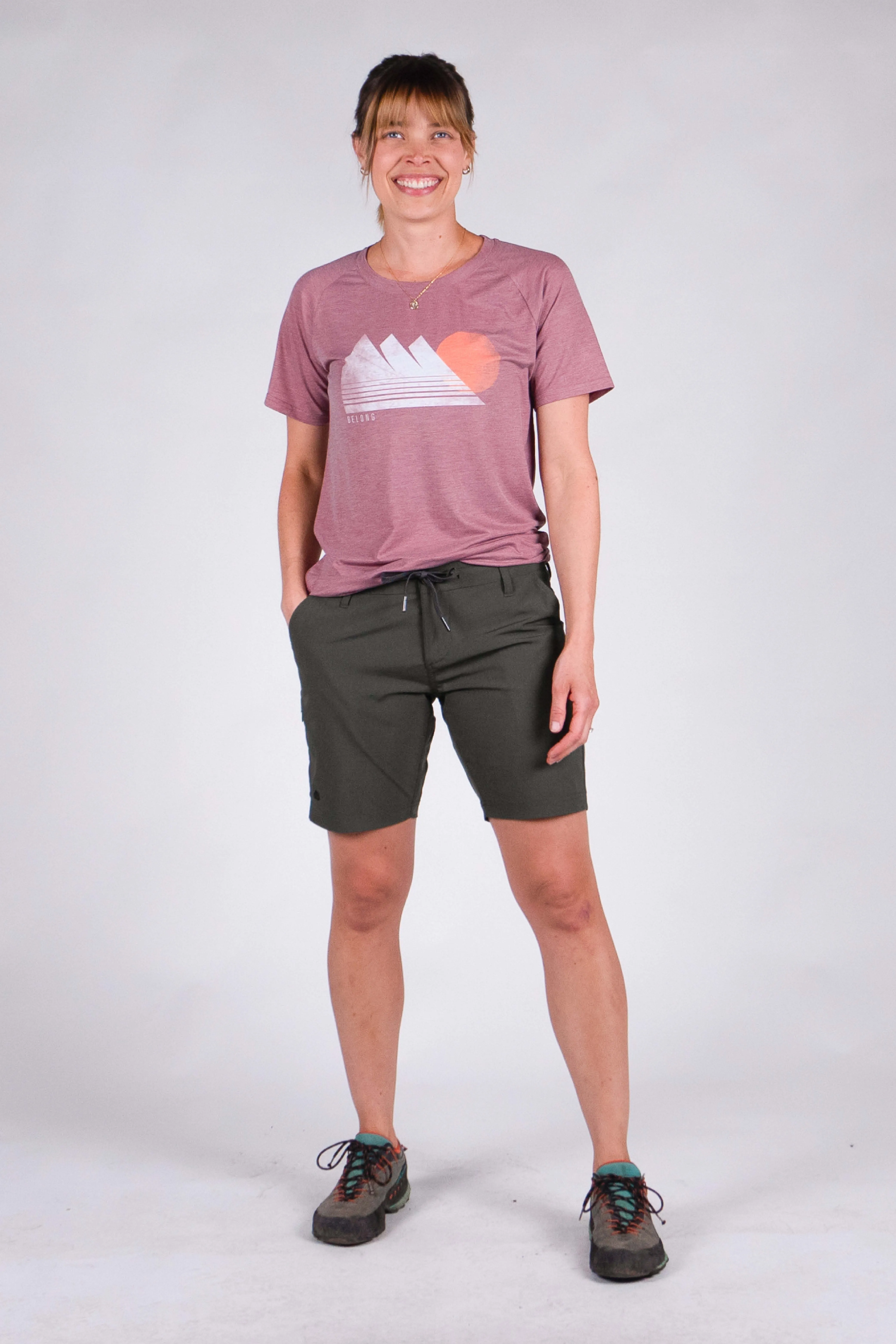 2-Pack Bundle: Women's Graphic Traverse Tek Tees (Size S)