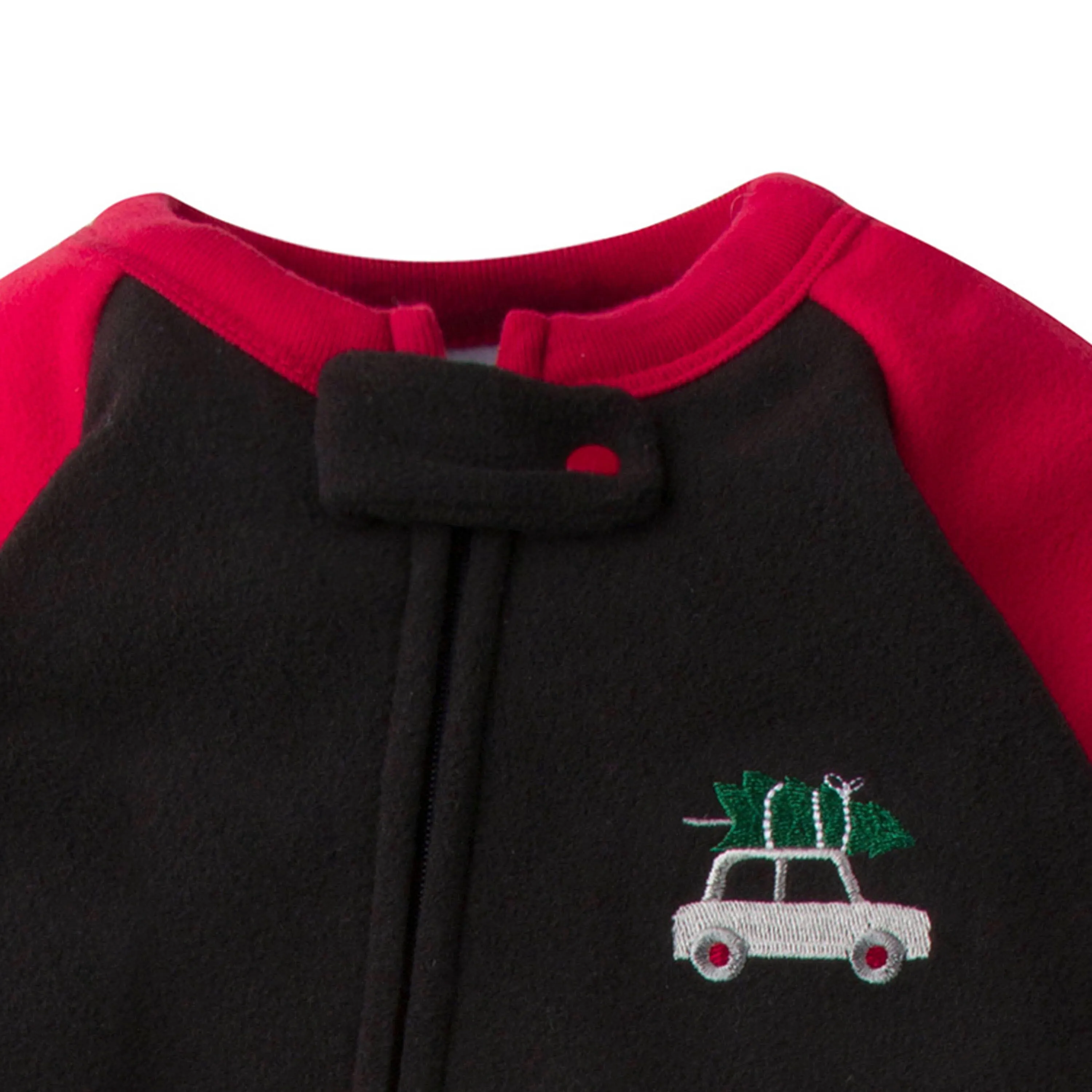 4-Pack Baby & Toddler Boys Fire Trucks & Plaid Fleece Pajamas