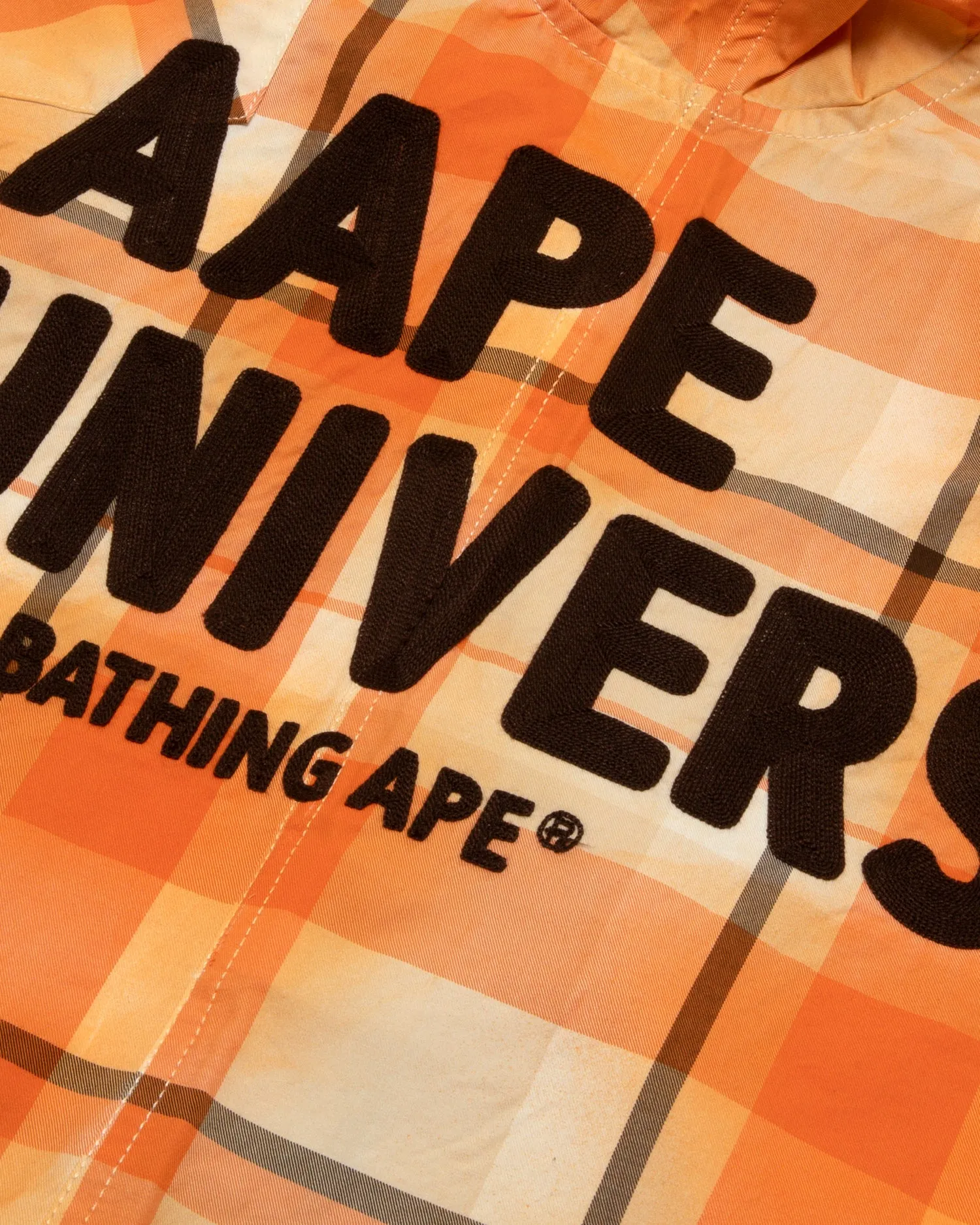 AAPEUNVS check long sleeve shirt