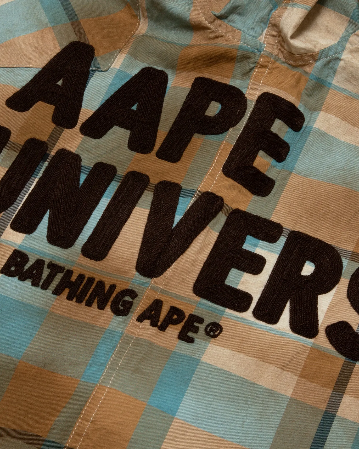 AAPEUNVS check long sleeve shirt