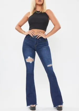 ABIGALE pants (Medium Blue)