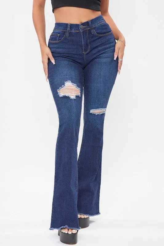 ABIGALE pants (Medium Blue)