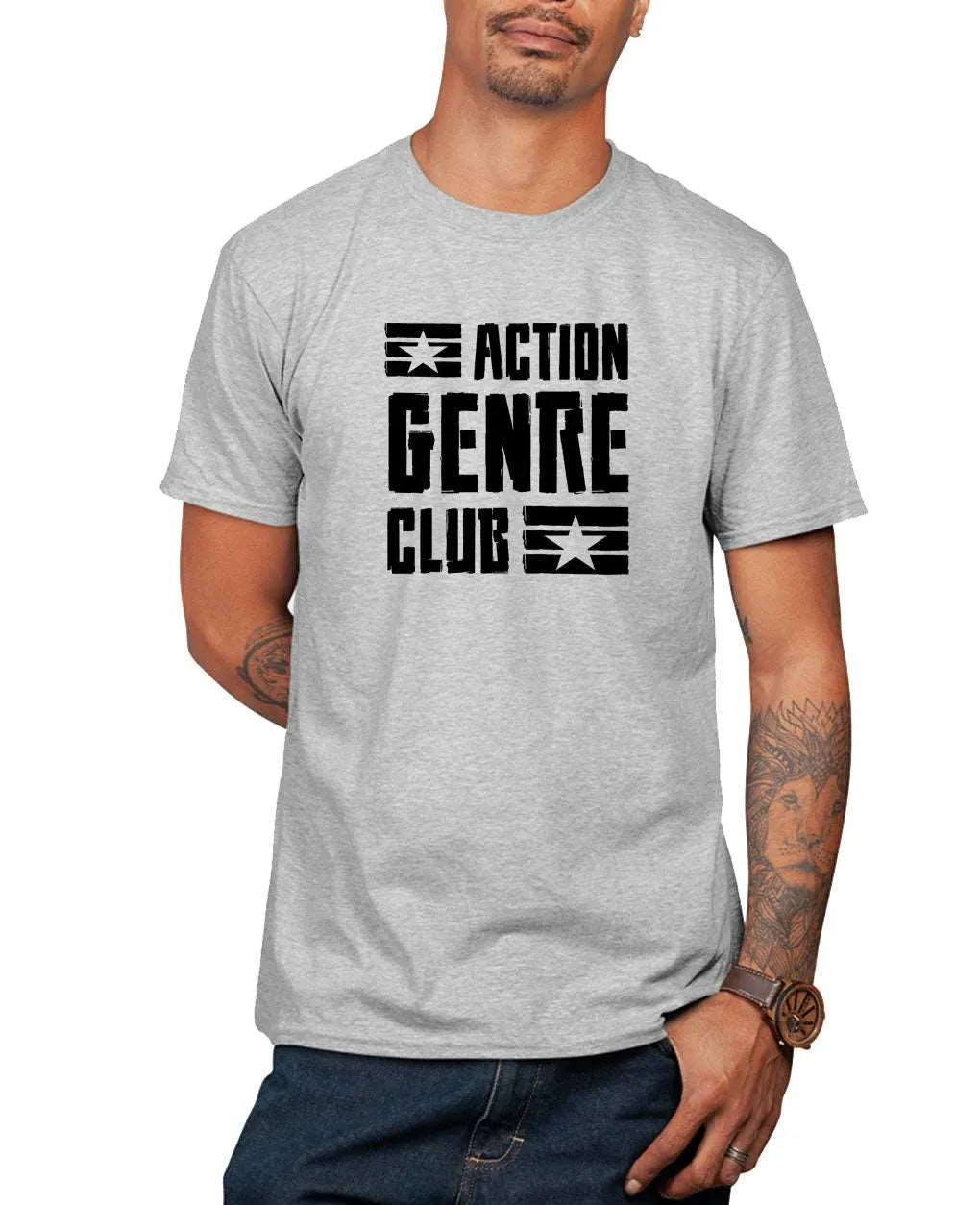 Action genre club faming t-shirt, funny gamer geek t-shirt