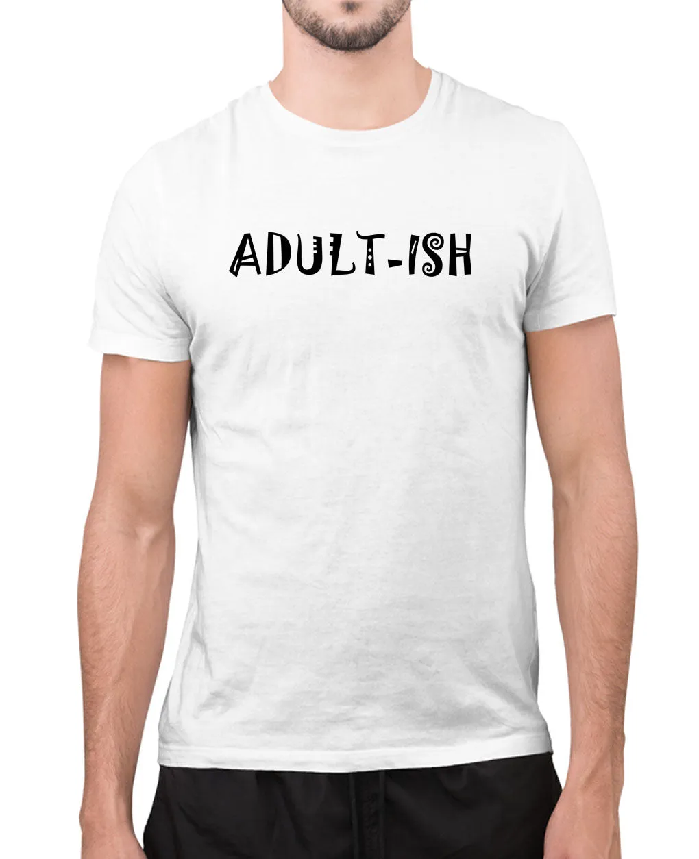 Adult-ish t-shirt, funny sarcasm t-shirt