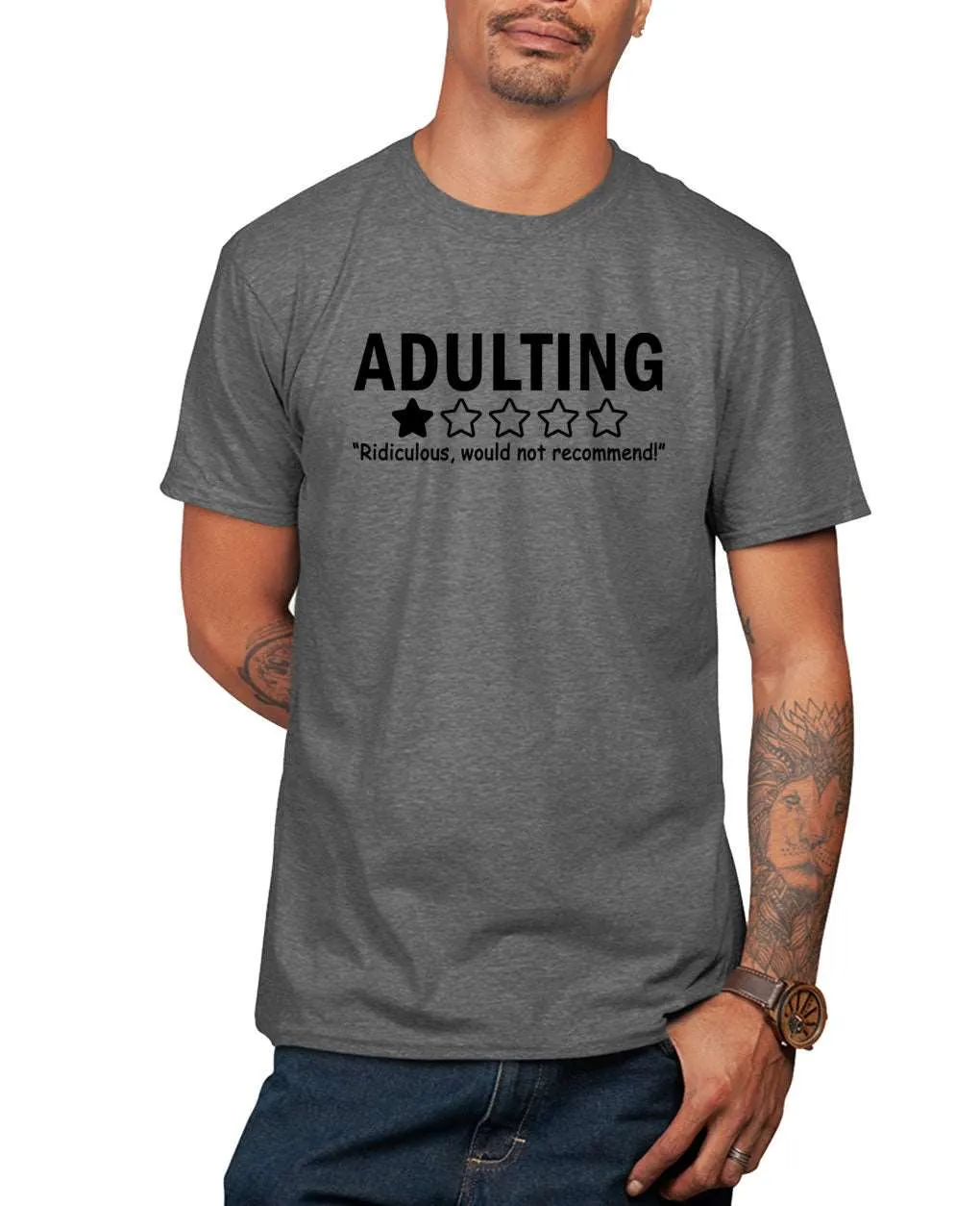 Adulting would not recommend funny t-shirt, sarcasm t-shirt