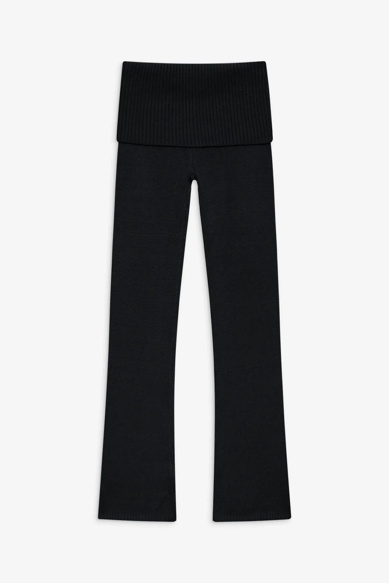 Aimee Cloud Knit Pant in Black