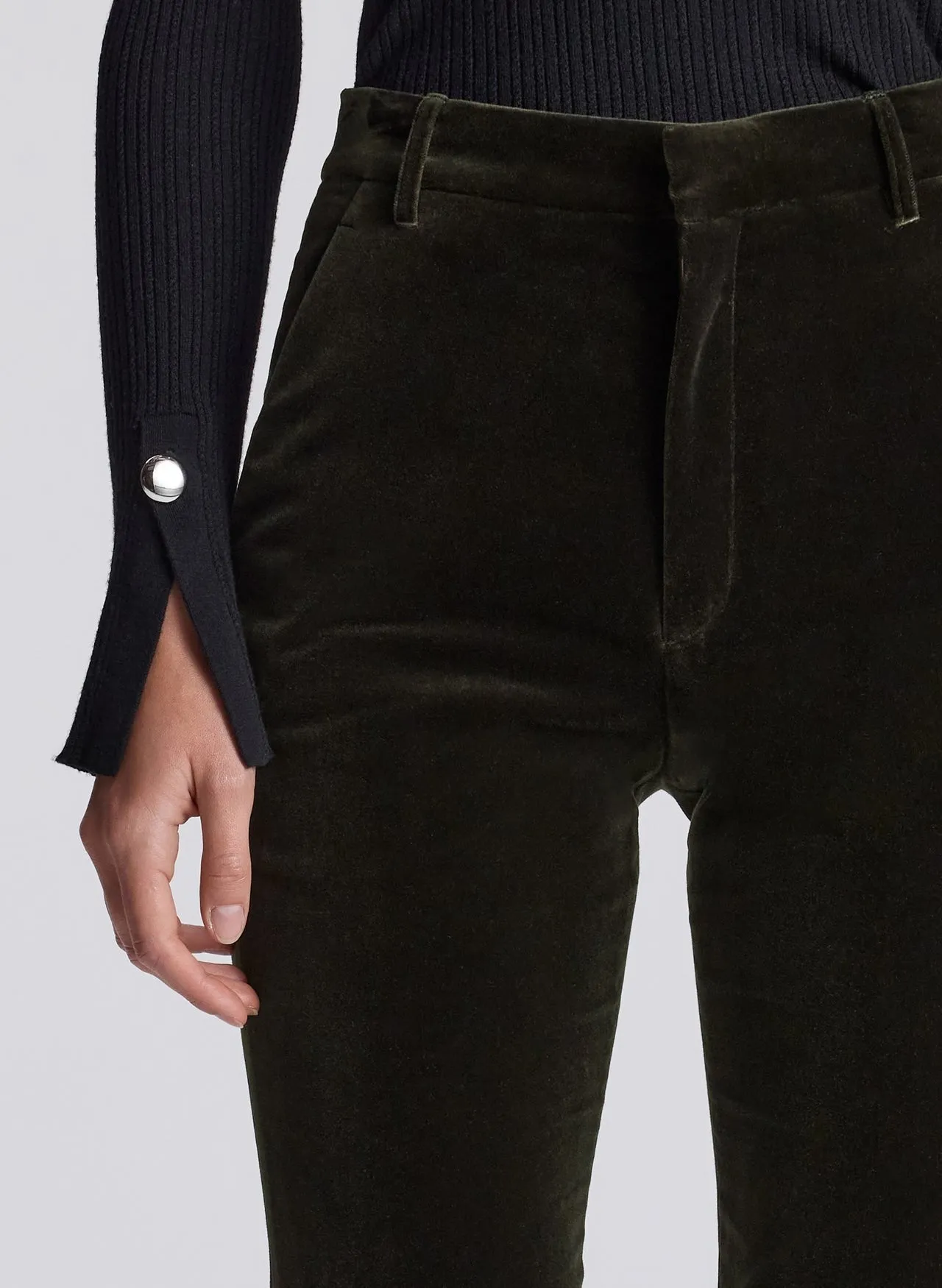 A.L.C. Sadie Pant in Mossy