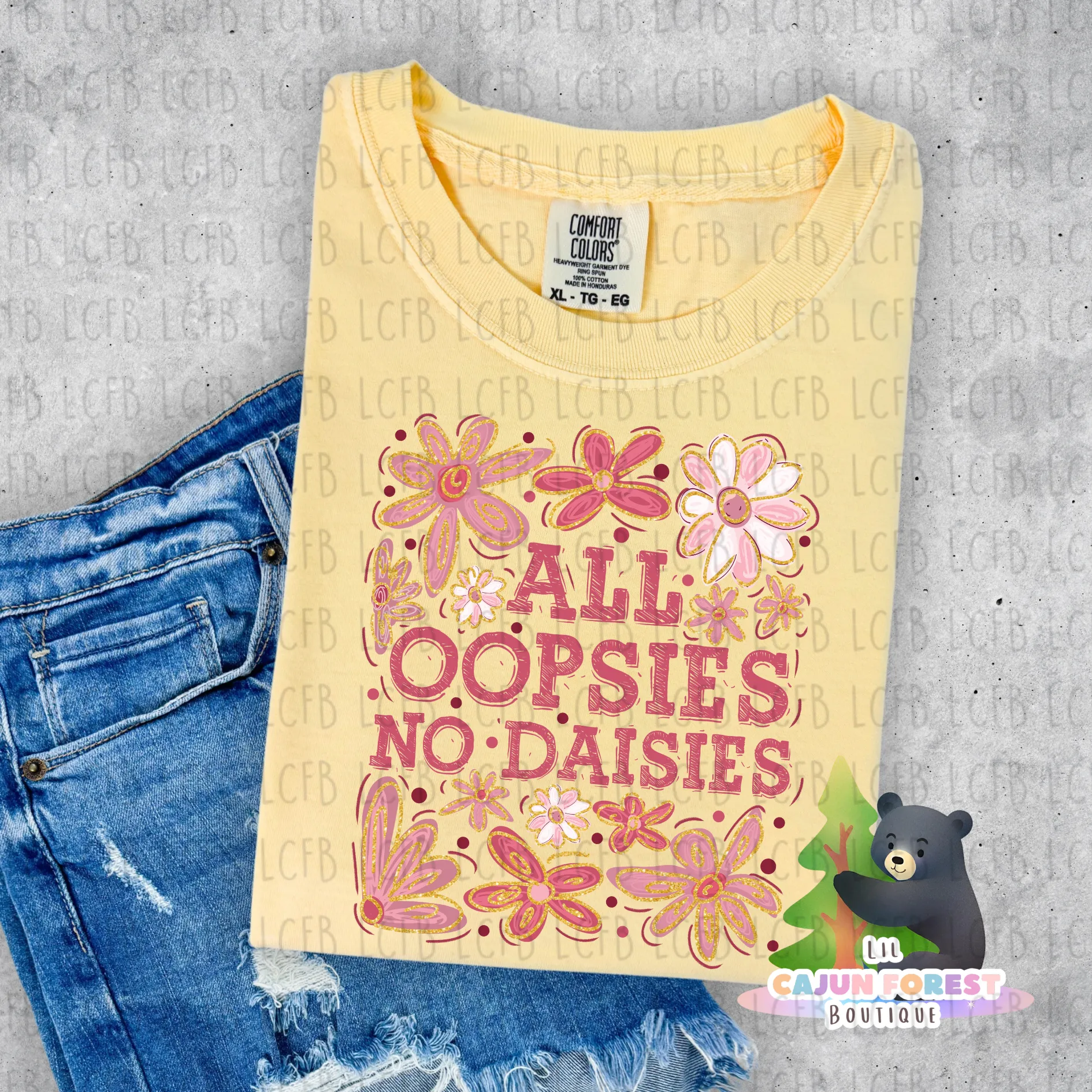All Oopsies No Daisies Graphic T-Shirt