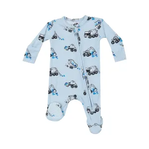 Angel Dear Valentine's Day Truck Load of Love 2 Way Zipper Footie