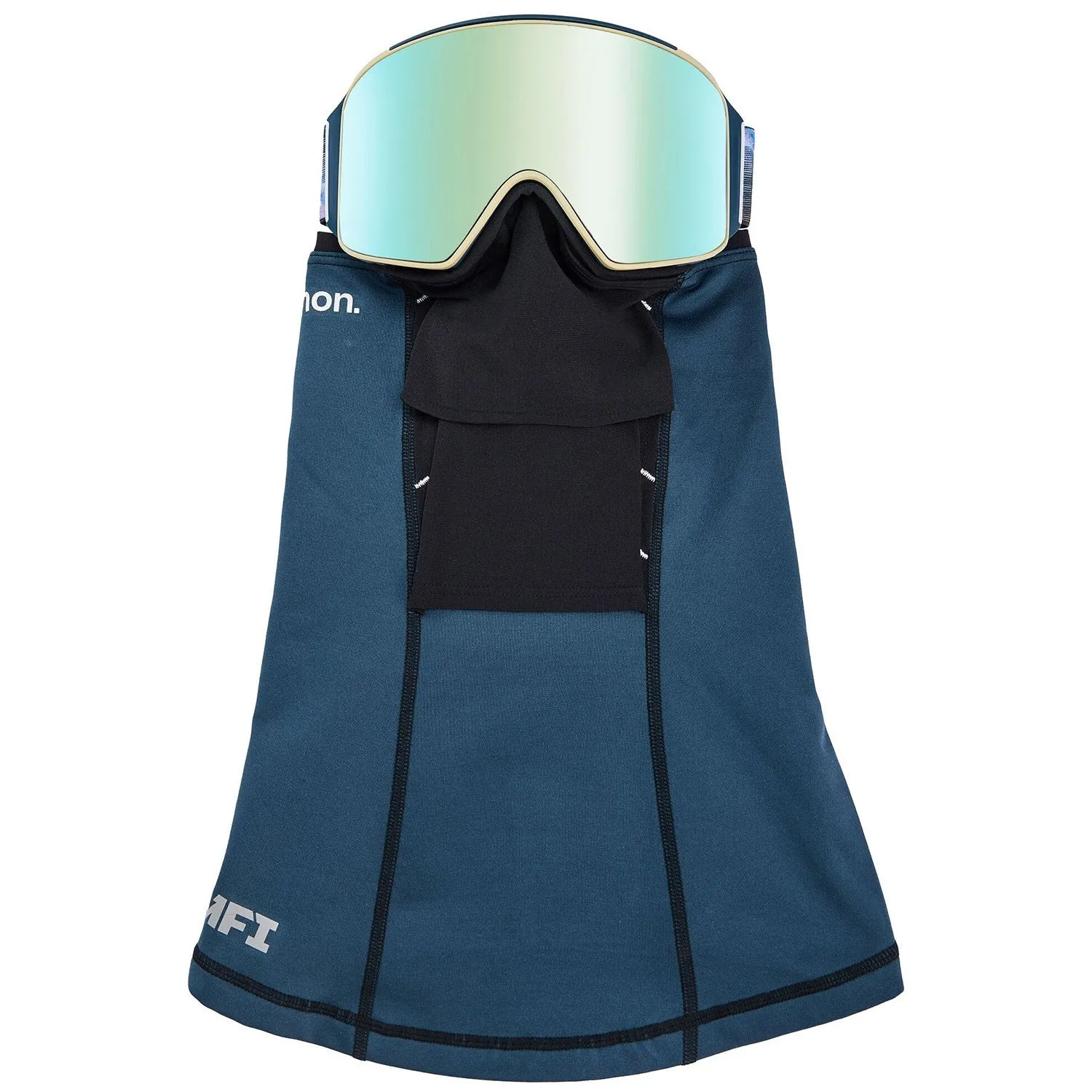 Anon M4 Cylindrical Goggles & MFI Face Mask & Spare Lens Chet Malinow / Perceive Variable Blue Lens