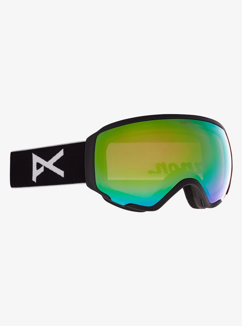 Anon WM1 Goggles & Spare Lens Womens 2022 Black / Perceive Variable Green Lens