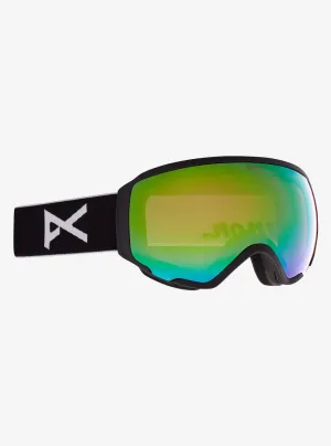 Anon WM1 Goggles & Spare Lens Womens 2022 Black / Perceive Variable Green Lens