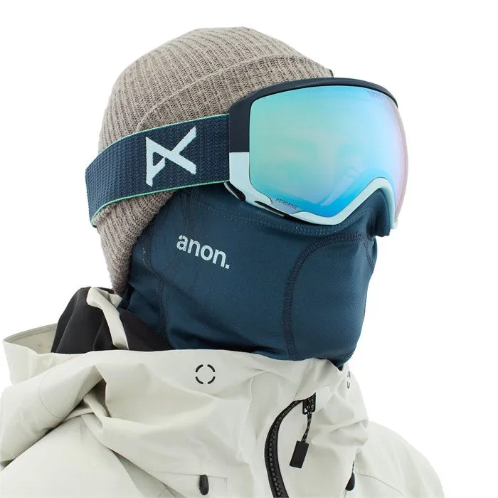 Anon WM1 Goggles MFI Face mask & Spare Lens Womens 2022 Navy / Perceive Variable Blue Lens