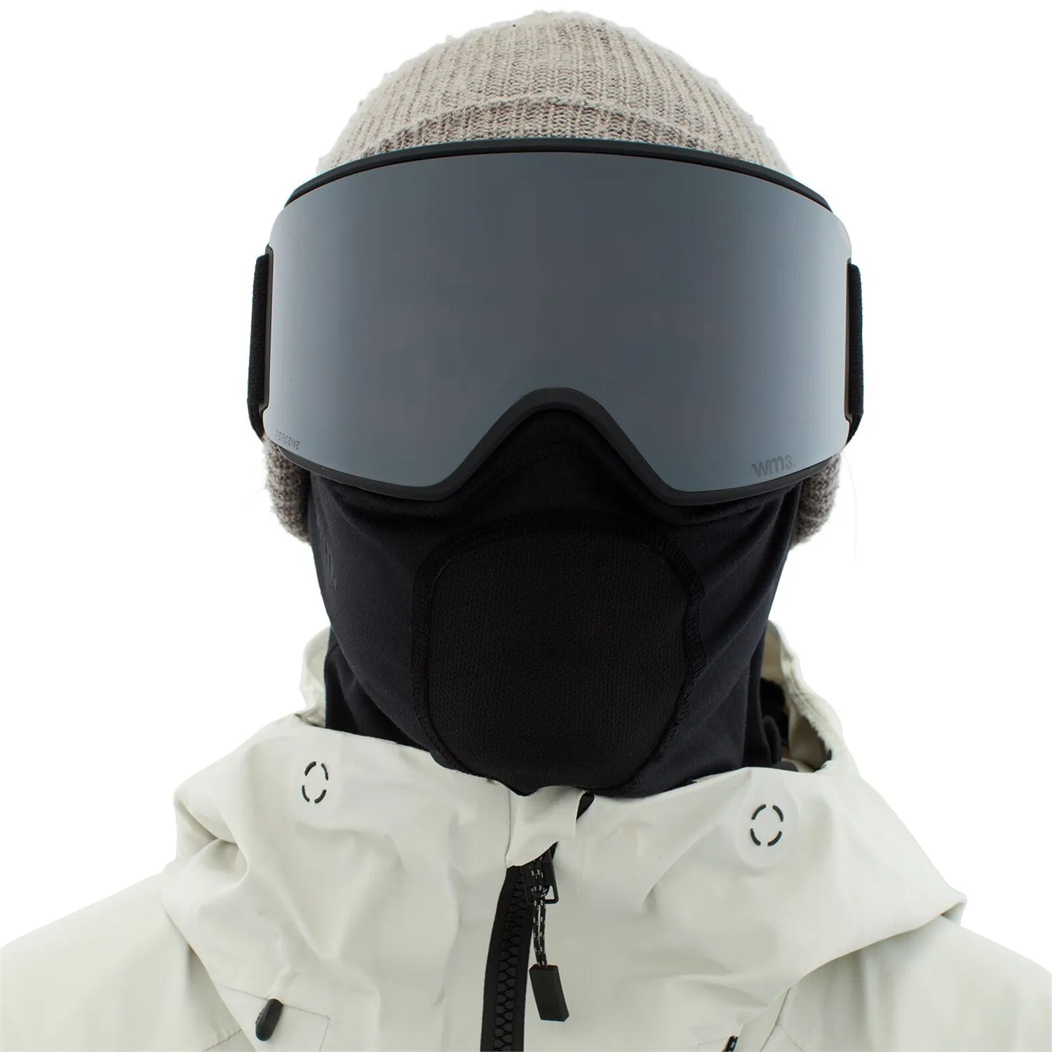 Anon WM3 Goggles & MFI Face Mask & Spare Lens Smoke / Perceive Sun Onyx Lens