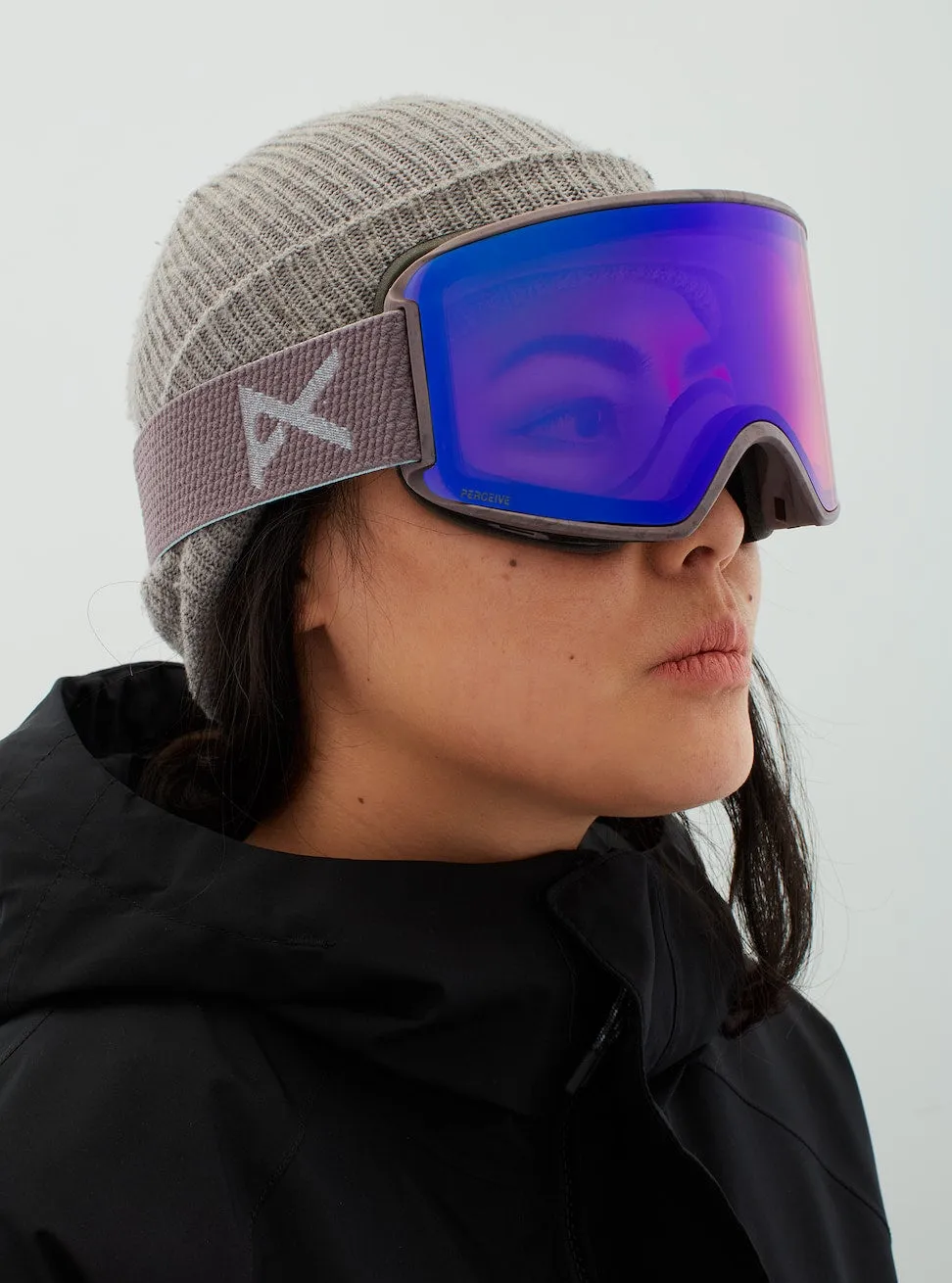 Anon WM3 Goggles & Spare Lens Womens 2022 Purple / Perceive Variable Violet