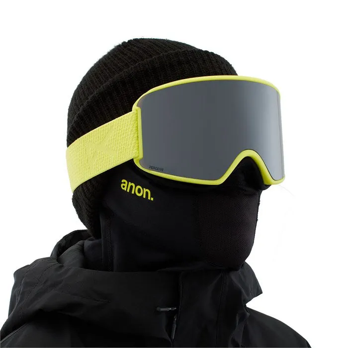 Anon WM3 Goggles MFI Face Mask & Spare Lens Womens Womens 2022 Lemon / Perceive Sunny Onyx Lens