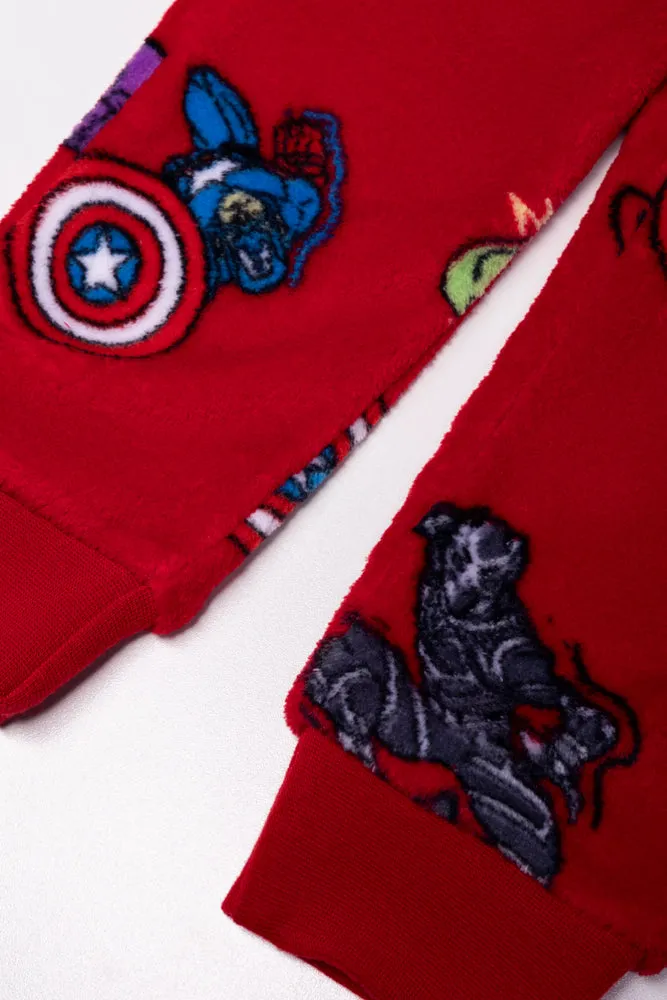 Avengers Long Sleeve Pyjamas Red