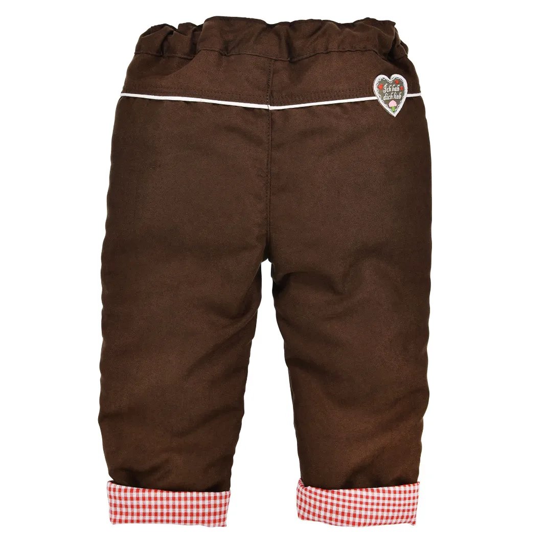 Baby Soft Faux Leather Pants " Alpen Queen" Brown (closeout)