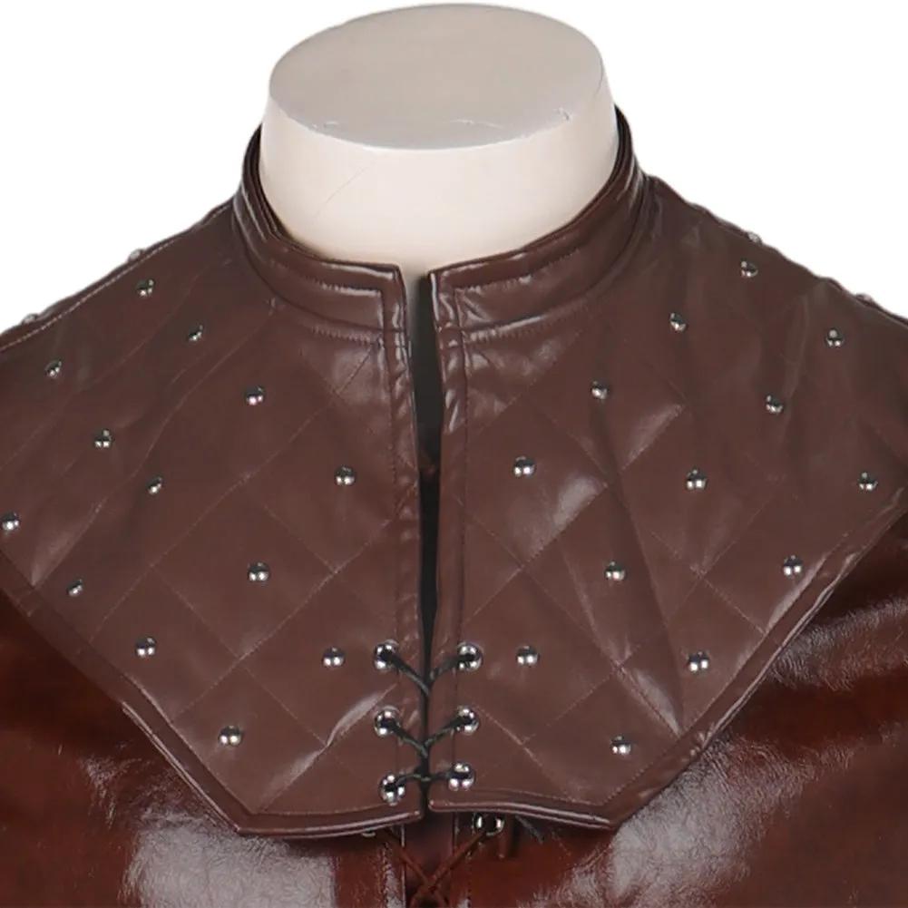Baldur's Gate 3 Vampire Astarion Battle Suit Costume Outfits Halloween Carnival Suit