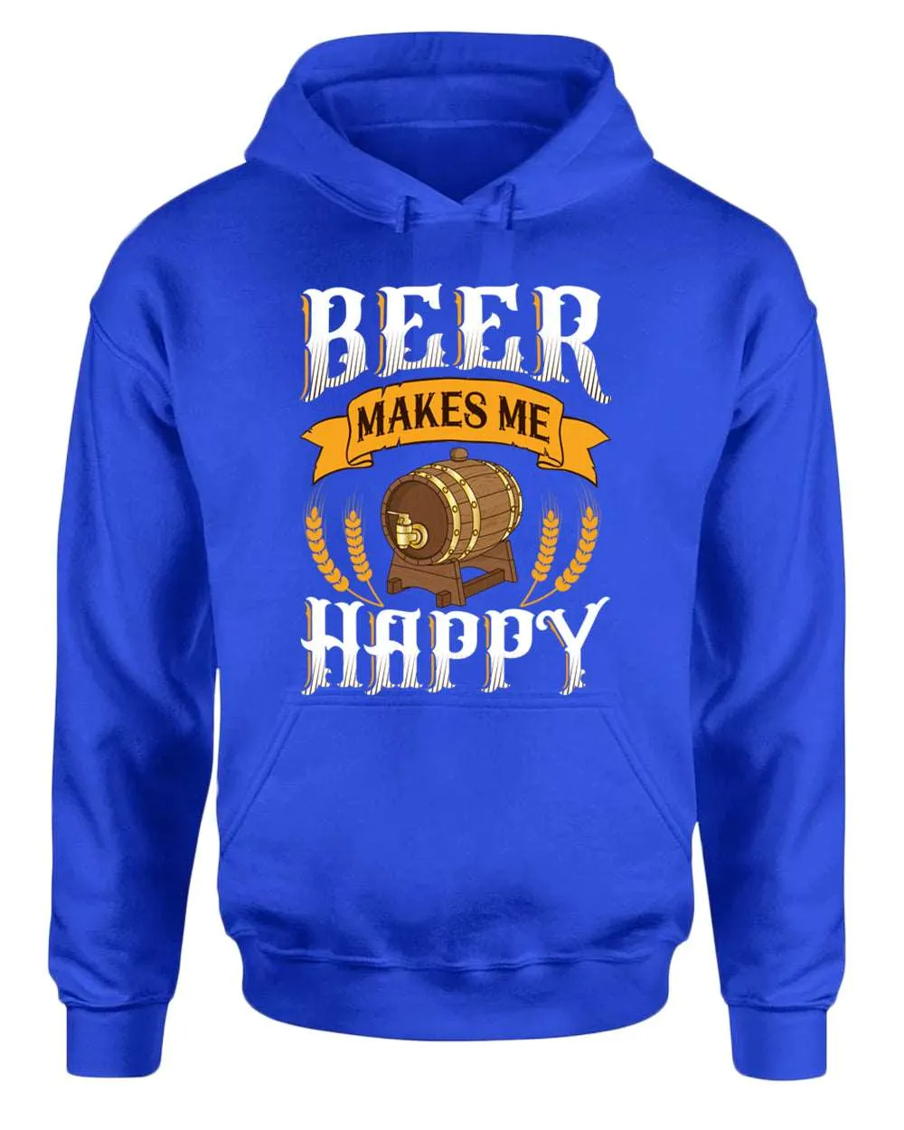 Beer makes me happy hoodie