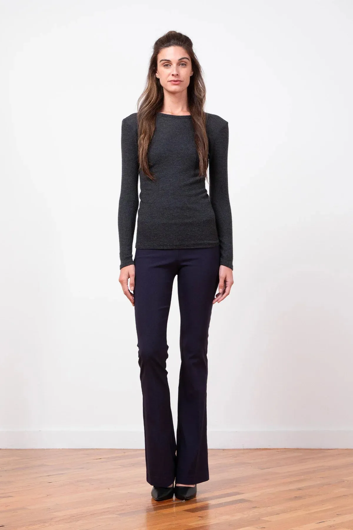 Bellini Flare Pant in Navy