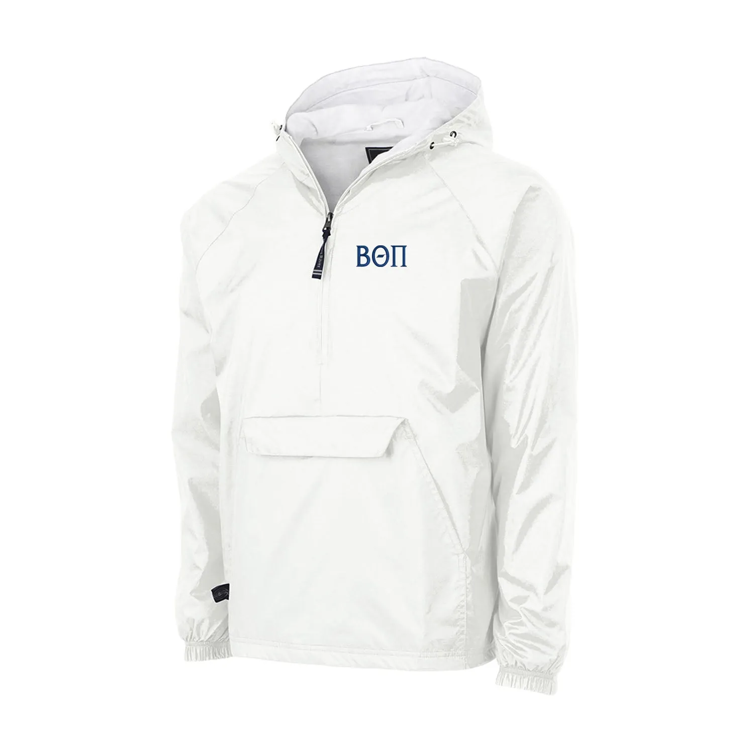 Beta Theta Pi Flannel Lined Windbreaker  - Letters
