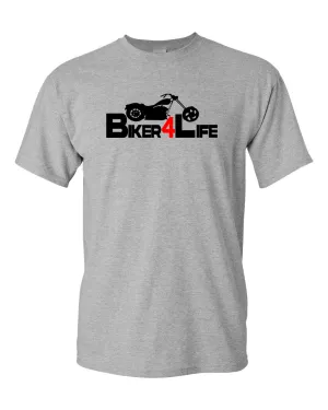 Biker for Life T-Shirt Race Ride T-shirt Bike Motorcycle Shirt