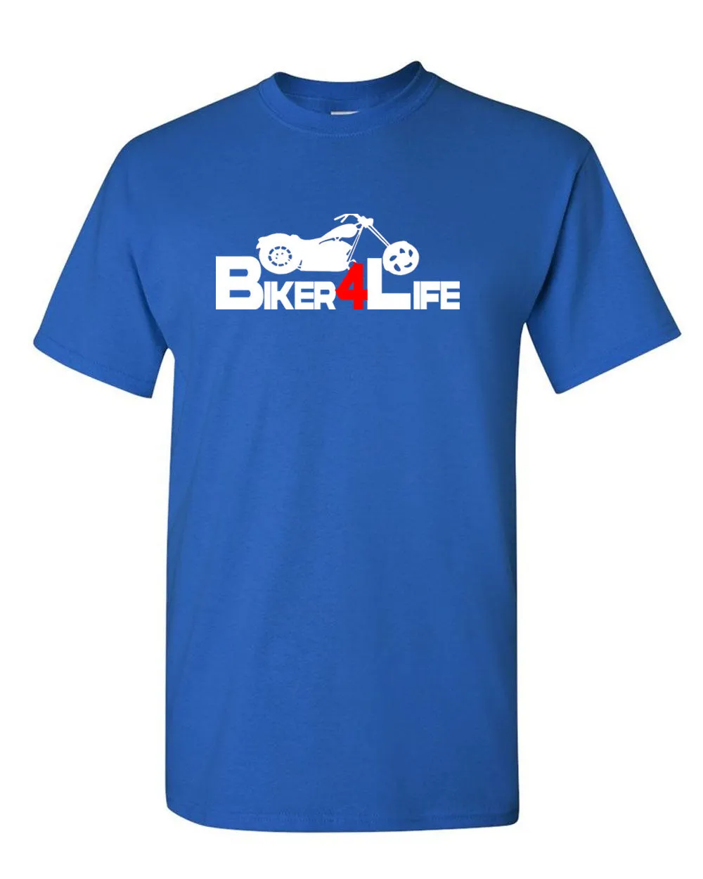Biker for Life T-Shirt Race Ride T-shirt Bike Motorcycle Shirt