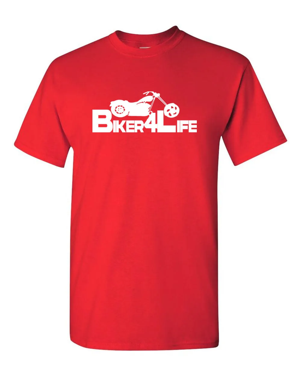 Biker for Life T-Shirt Race Ride T-shirt Bike Motorcycle Shirt