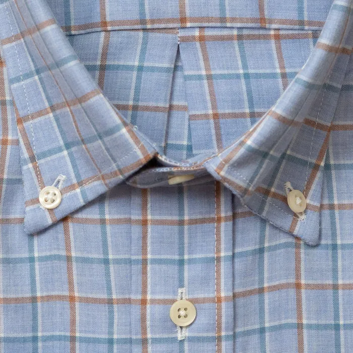 Blue Chambray Windowpane