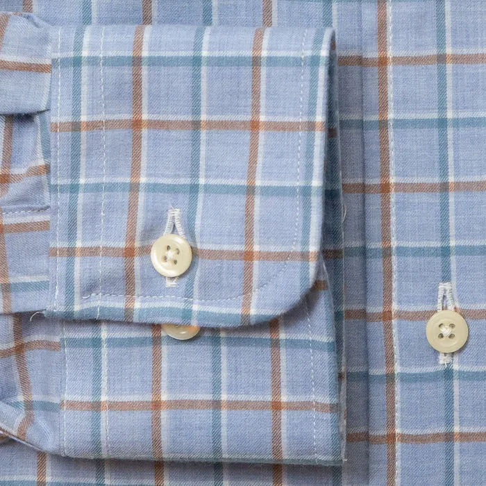 Blue Chambray Windowpane