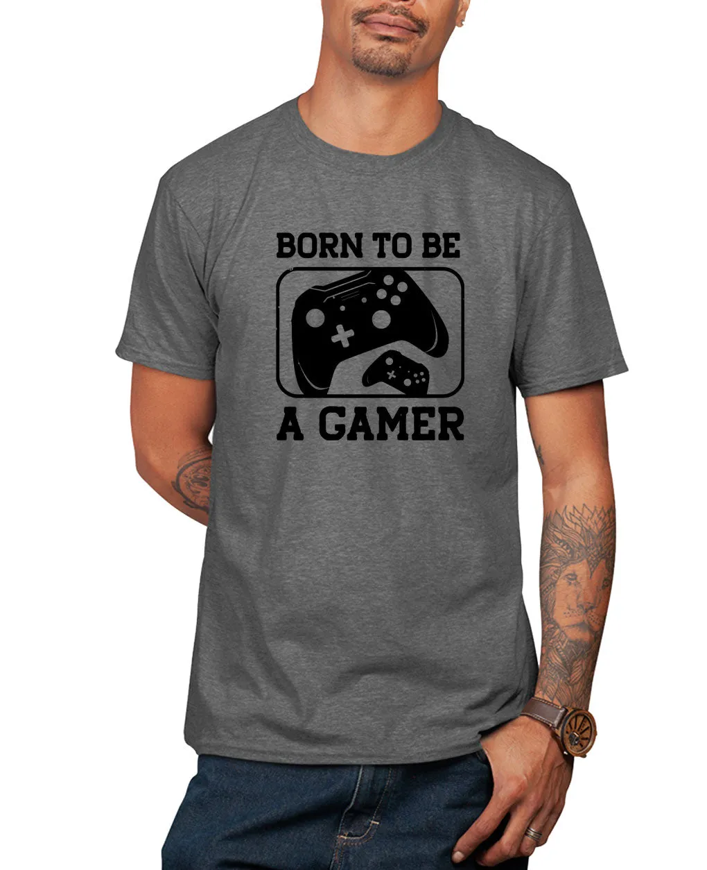 Born to be a gamer t-shirt funny gaming t-shirt