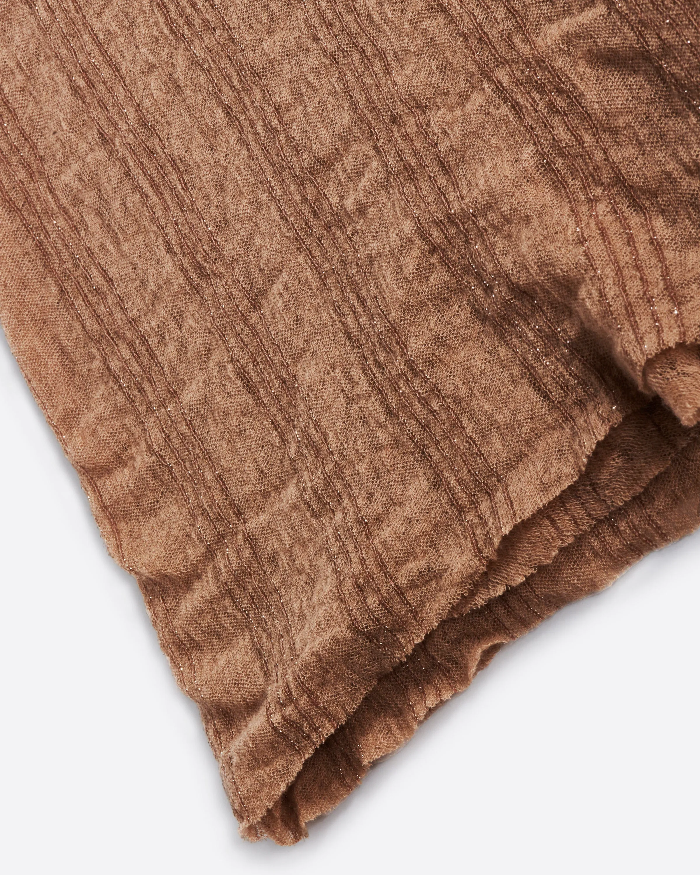 Botto Giuseppe Striped Lurex Scarf