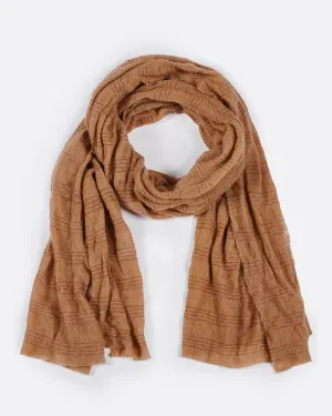 Botto Giuseppe Striped Lurex Scarf