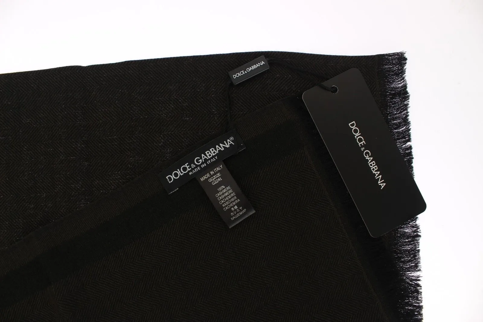 Brown Cashmere Mens Scarf