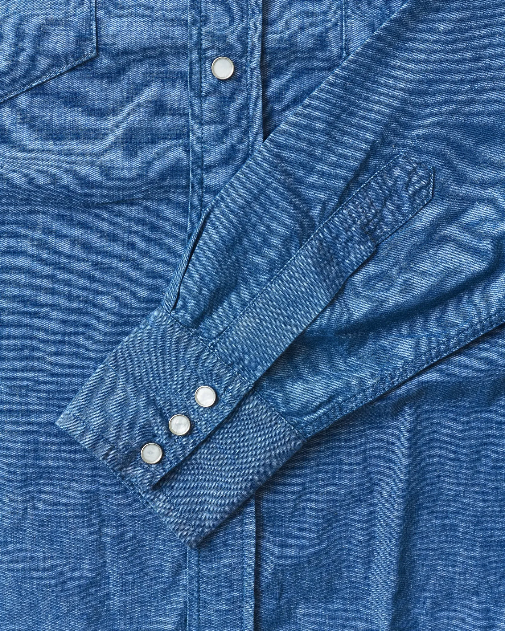 Bryceland's The Cowboy Label Sawtooth Westerner Shirt Chambray