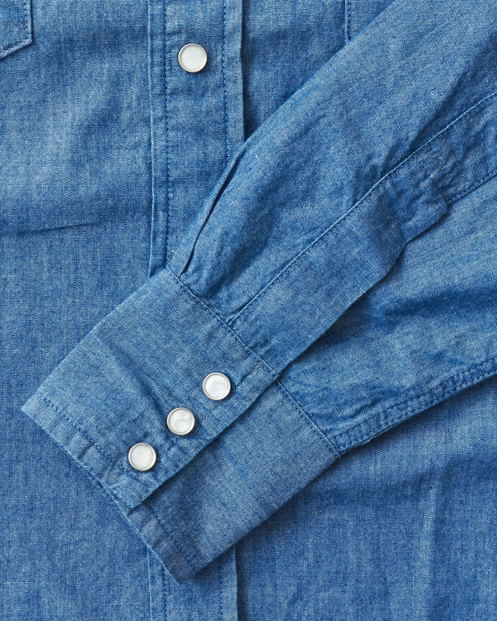 Bryceland's The Cowboy Label Sawtooth Westerner Shirt Chambray