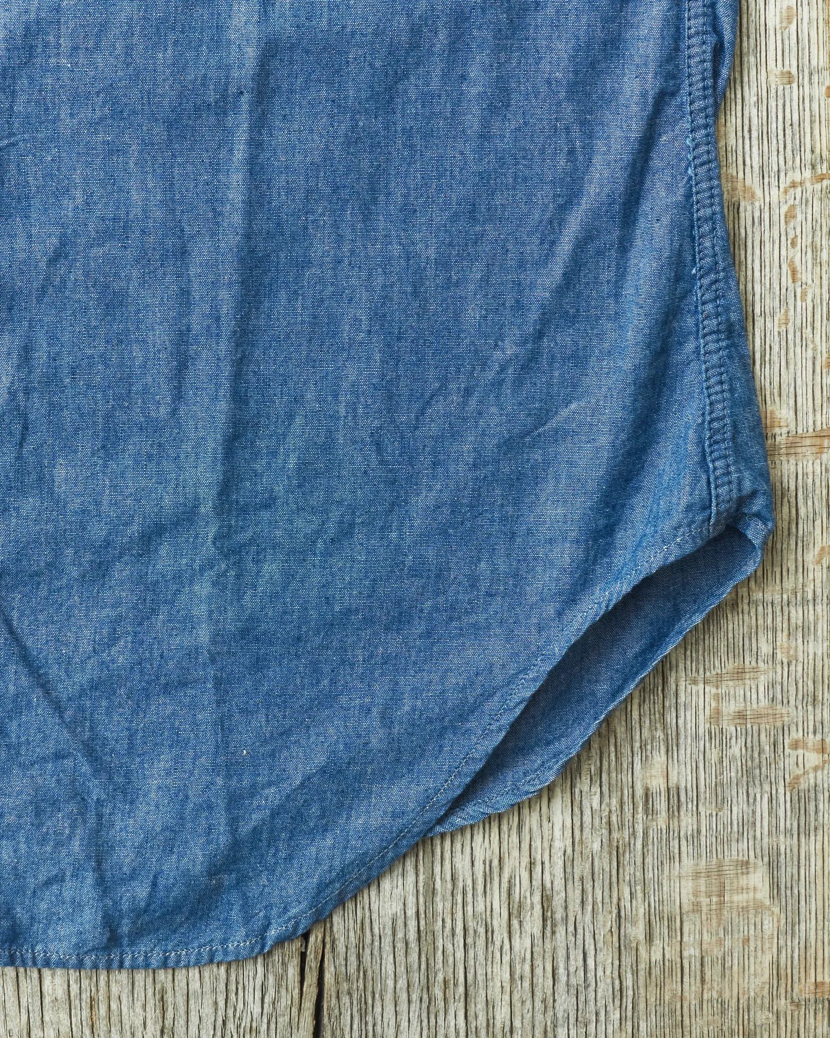 Bryceland's The Cowboy Label Sawtooth Westerner Shirt Chambray