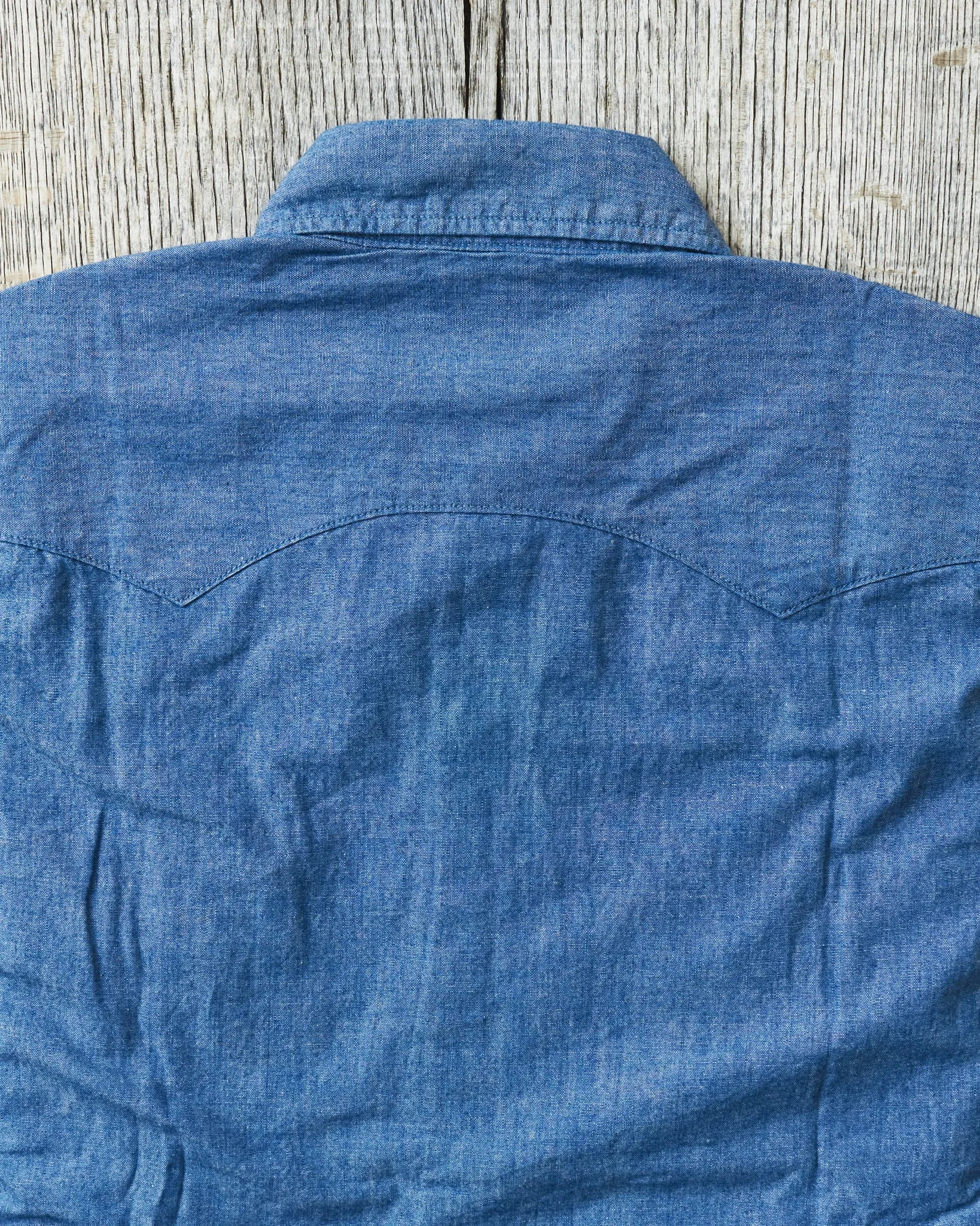 Bryceland's The Cowboy Label Sawtooth Westerner Shirt Chambray