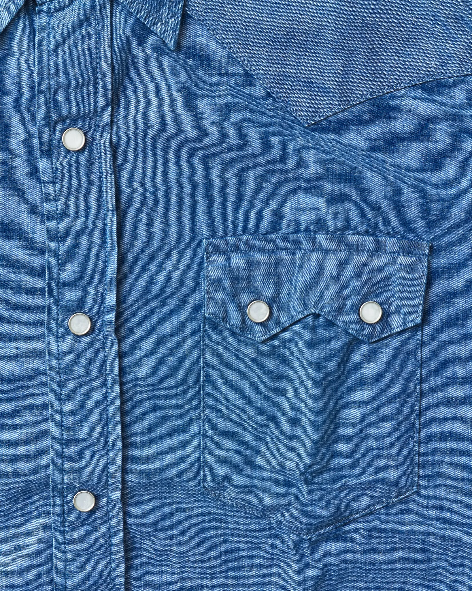 Bryceland's The Cowboy Label Sawtooth Westerner Shirt Chambray