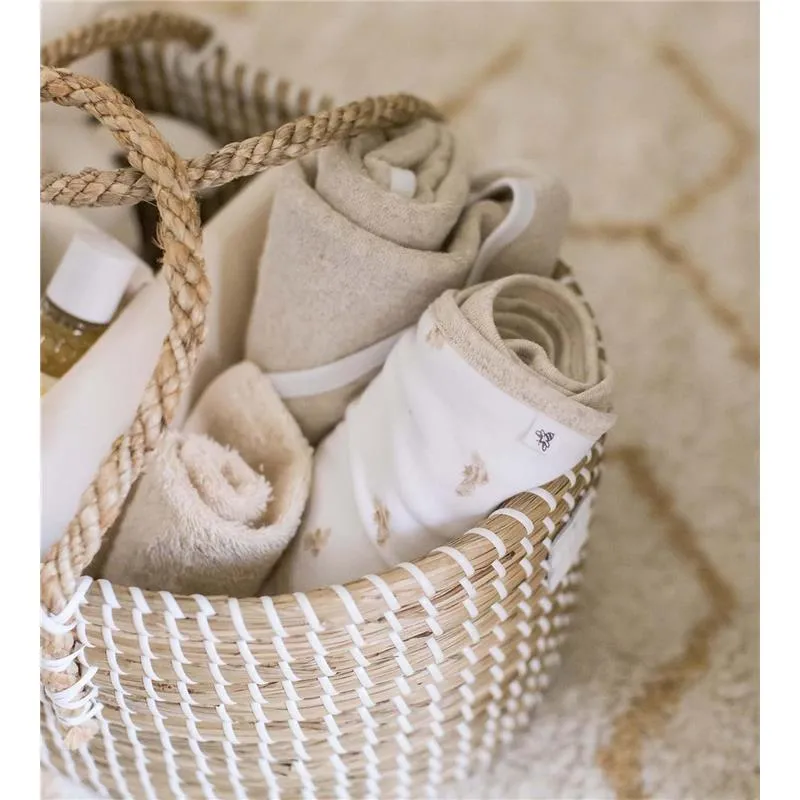 Burt's Bees - Baby Hooded Towels, Absorbent Knit Terry, Hummus