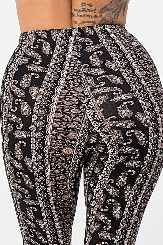 CAMMIE FLARE PANTS BLACK