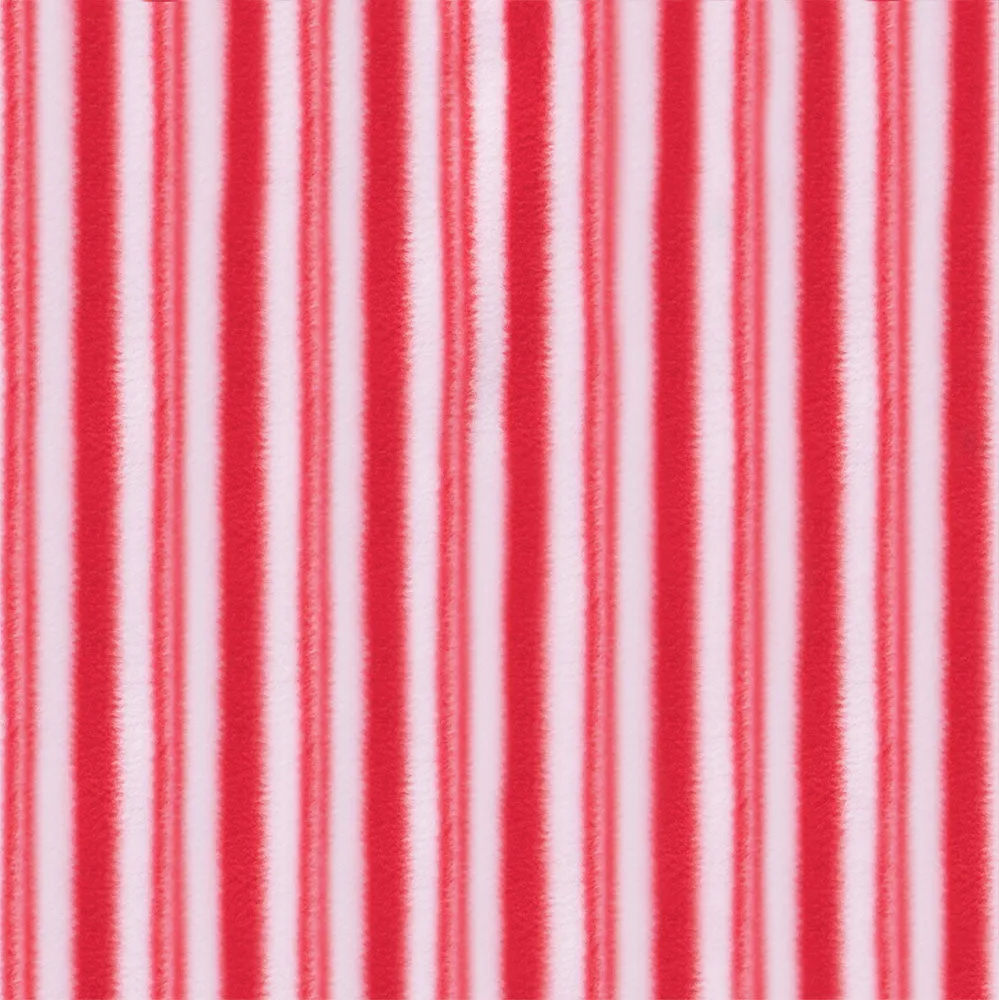 Candy Cane Fleece Matching Couples Pajamas