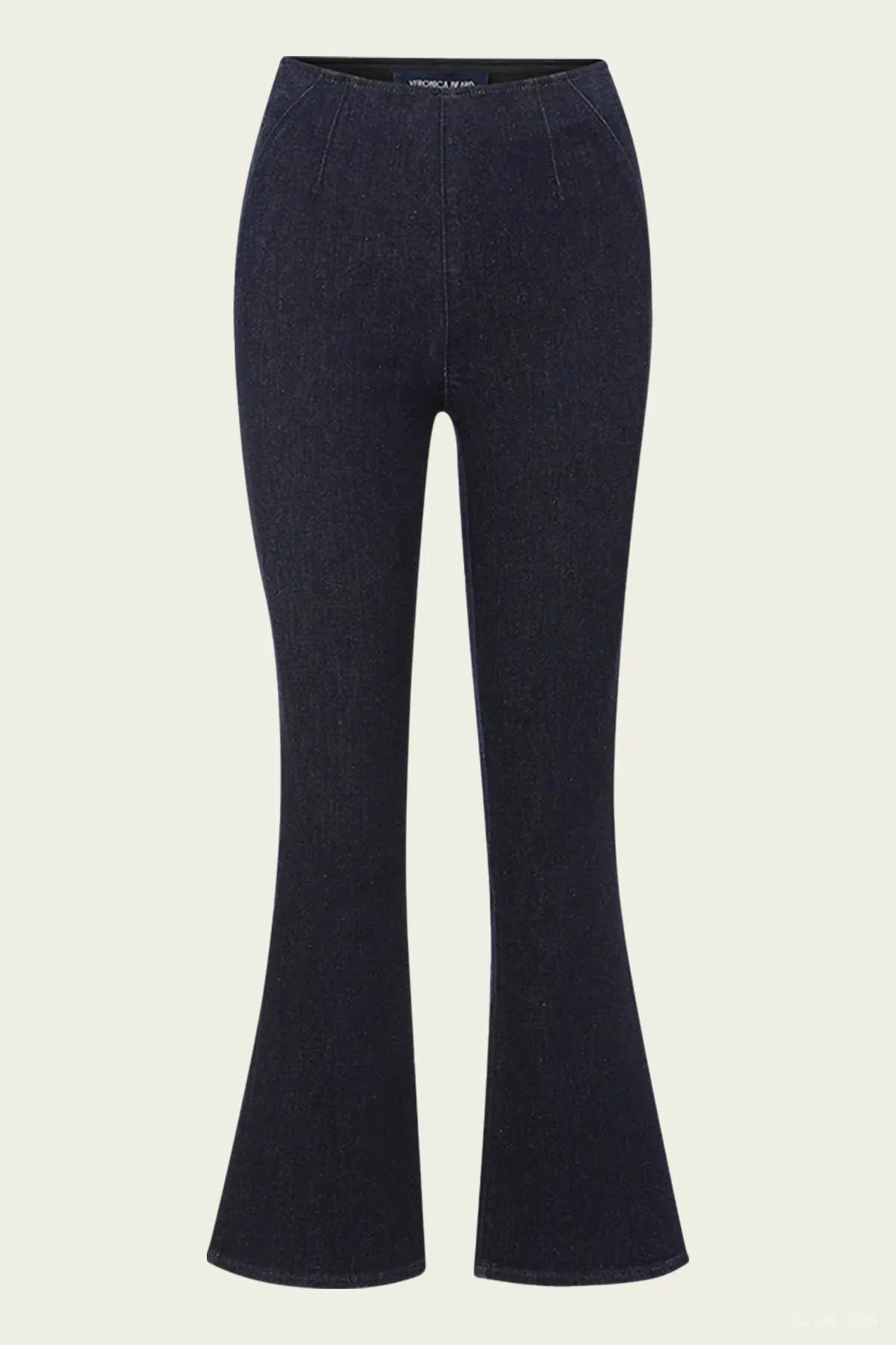 Carson Off-Duty Kick-Flare Jean in Oxford